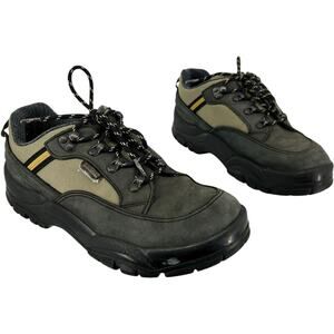 Vintage Womens Green Grey Footprints by Birkenstocks Hiking Walking Shoes 8/8.5M